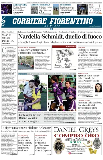 Corriere Fiorentino - 26 Aug 2023