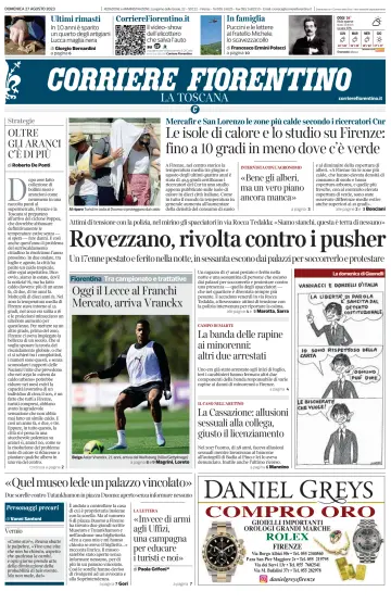 Corriere Fiorentino - 27 8월 2023