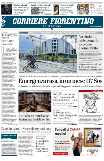 Corriere Fiorentino - 31 Aug 2023