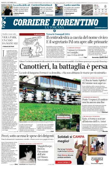 Corriere Fiorentino - 12 9월 2023