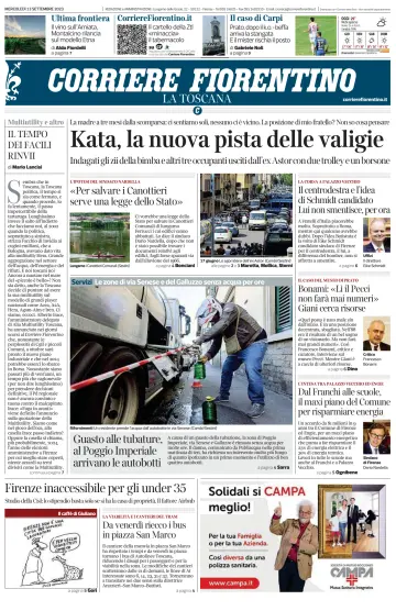 Corriere Fiorentino - 13 9월 2023