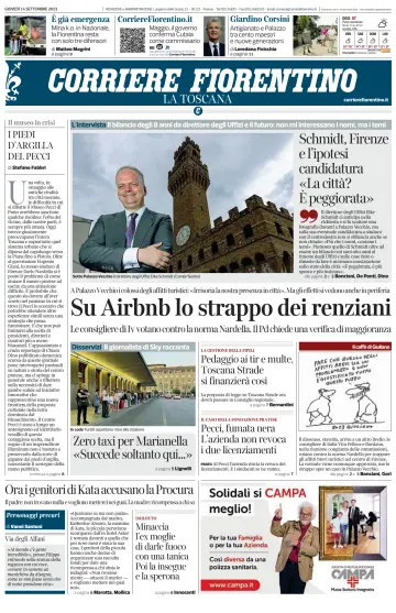 Corriere Fiorentino - 14 9월 2023