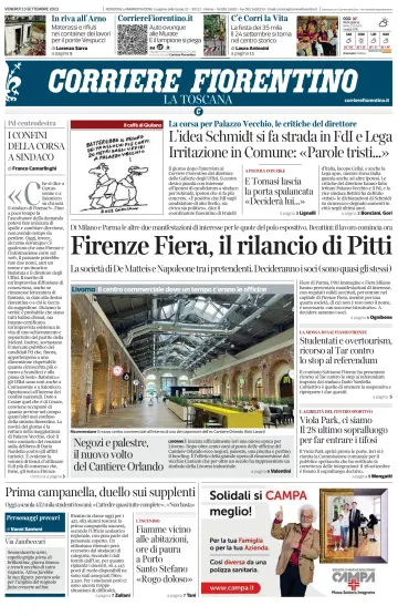Corriere Fiorentino - 15 9월 2023
