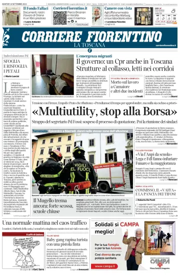 Corriere Fiorentino - 19 9월 2023