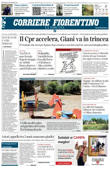 Corriere Fiorentino - 20 Sep 2023