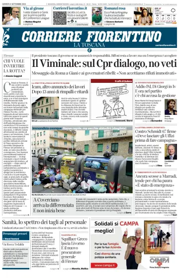 Corriere Fiorentino - 21 9월 2023