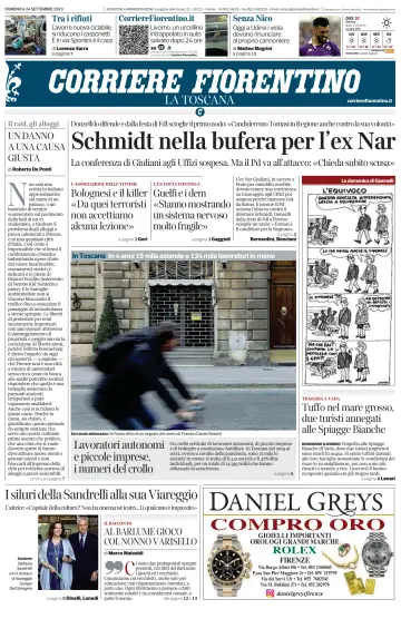 Corriere Fiorentino - 24 Sep 2023