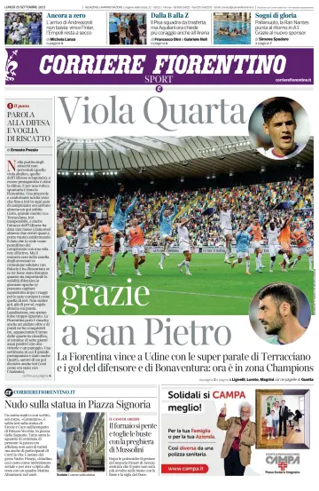 Corriere Fiorentino - 25 Sep 2023