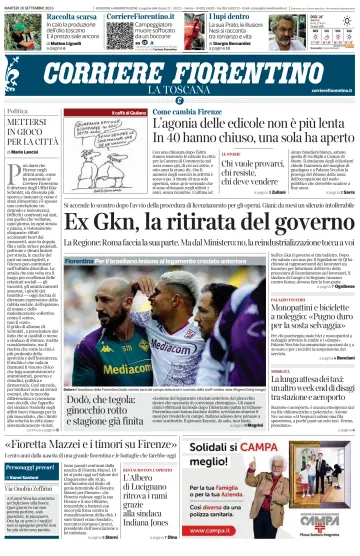 Corriere Fiorentino - 26 9월 2023