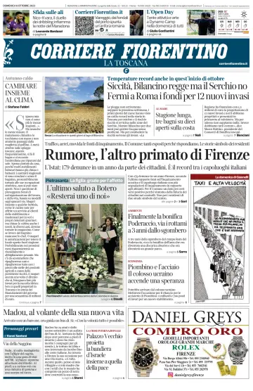 Corriere Fiorentino - 08 10월 2023