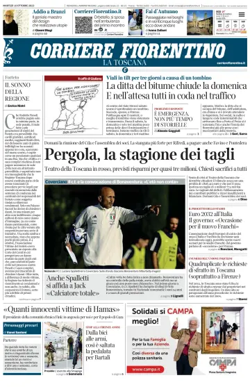 Corriere Fiorentino - 10 10월 2023
