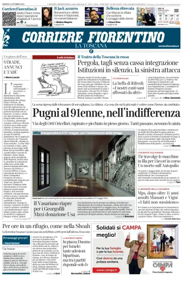 Corriere Fiorentino - 12 10월 2023