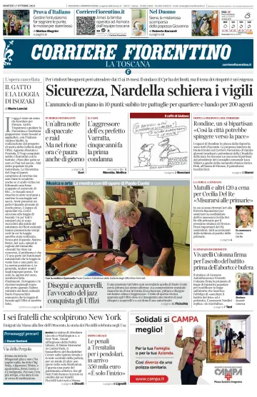 Corriere Fiorentino - 17 10월 2023