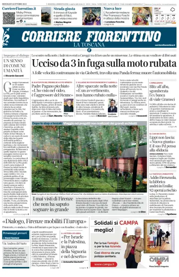 Corriere Fiorentino - 18 10월 2023