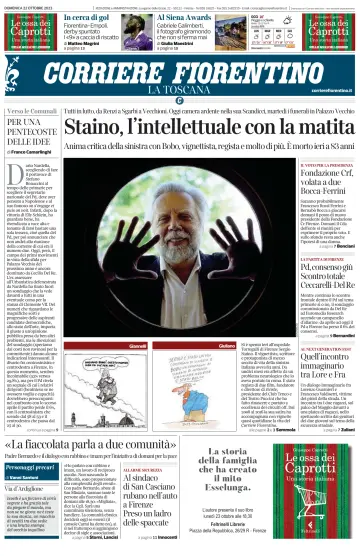 Corriere Fiorentino - 22 10월 2023