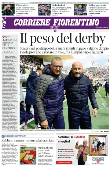 Corriere Fiorentino - 23 10월 2023