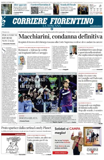 Corriere Fiorentino - 31 10월 2023
