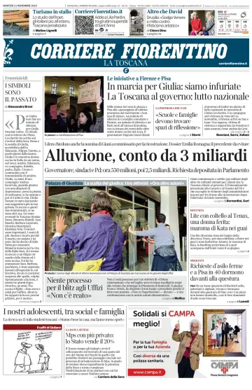 Corriere Fiorentino - 21 11월 2023