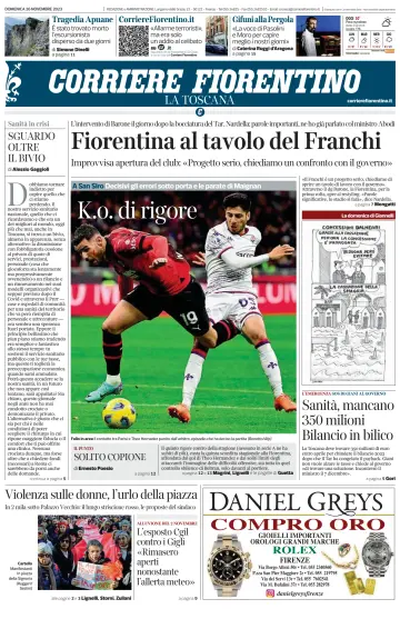 Corriere Fiorentino - 26 11월 2023