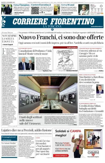 Corriere Fiorentino - 12 12월 2023