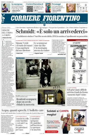 Corriere Fiorentino - 17 12월 2023