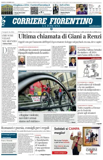 Corriere Fiorentino - 21 12월 2023
