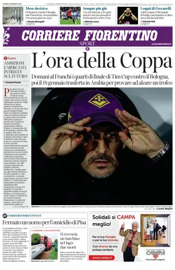 Corriere Fiorentino - 8 Jan 2024