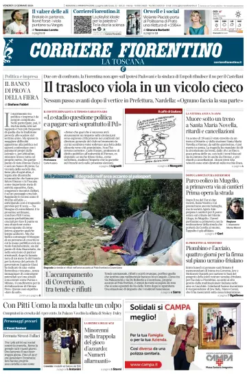 Corriere Fiorentino - 12 1월 2024