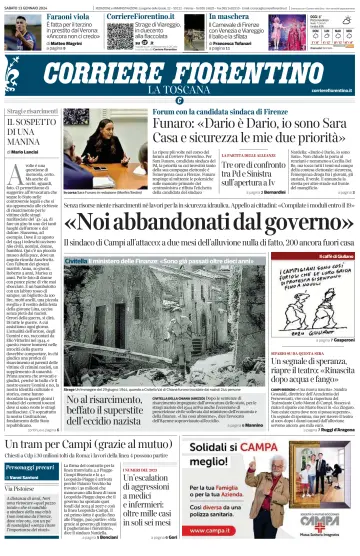 Corriere Fiorentino - 13 1월 2024