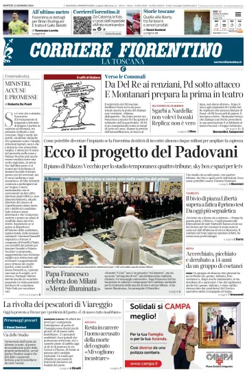Corriere Fiorentino - 23 1월 2024