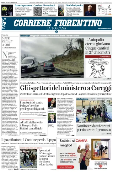 Corriere Fiorentino - 24 1월 2024