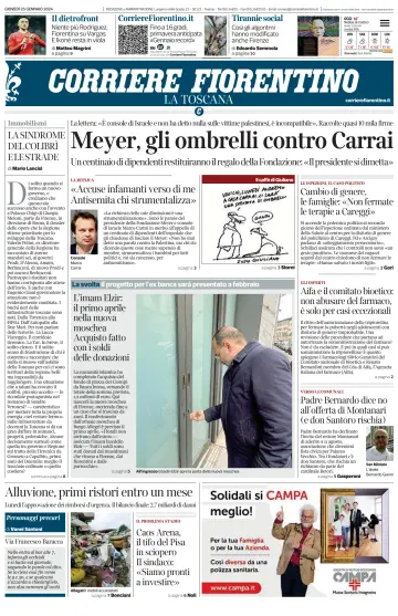Corriere Fiorentino - 25 Jan 2024