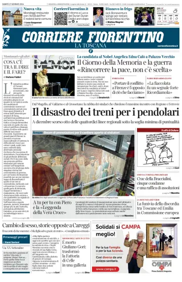 Corriere Fiorentino - 27 1월 2024