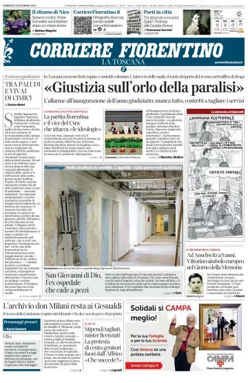 Corriere Fiorentino - 28 1월 2024