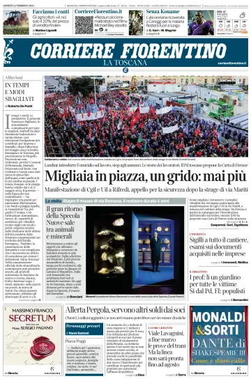 Corriere Fiorentino - 22 2월 2024