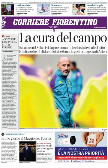Corriere Fiorentino - 25 3월 2024