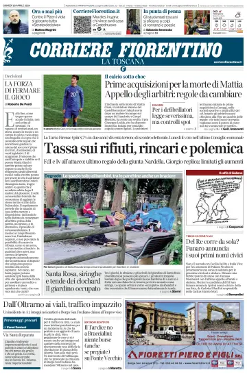 Corriere Fiorentino - 18 Nis 2024