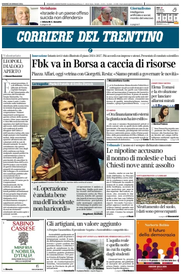 Corriere del Trentino - 26 Jan 2024
