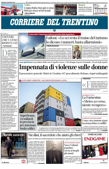 Corriere del Trentino - 28 Jan 2024
