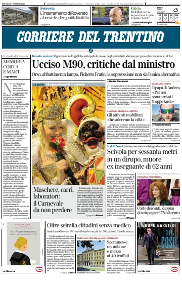 Corriere del Trentino - 7 Feb 2024
