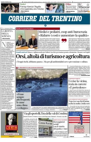 Corriere del Trentino - 9 Feb 2024