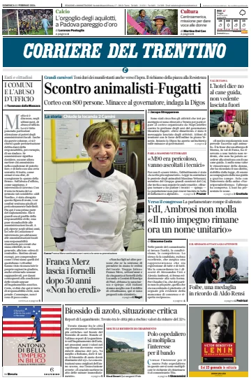 Corriere del Trentino - 11 Feb 2024