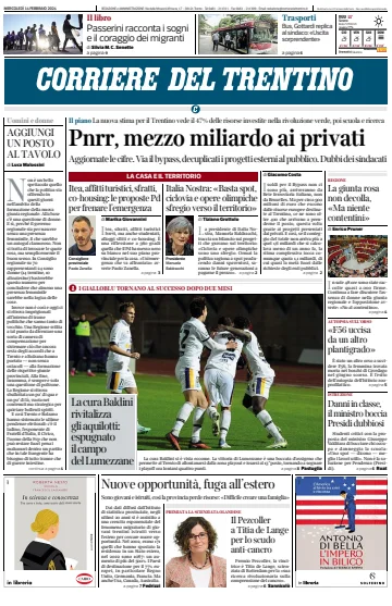 Corriere del Trentino - 14 Feb 2024