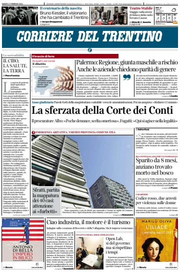 Corriere del Trentino - 17 Feb 2024