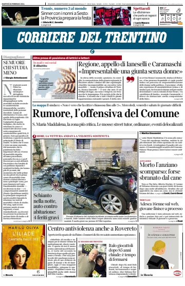 Corriere del Trentino - 20 Feb 2024