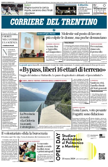 Corriere del Trentino - 23 Feb 2024