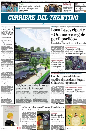 Corriere del Trentino - 27 Feb 2024