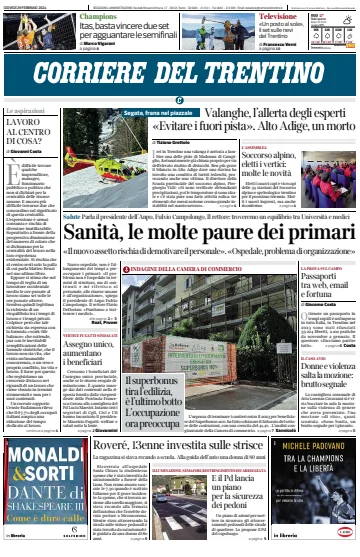 Corriere del Trentino - 29 Feb 2024