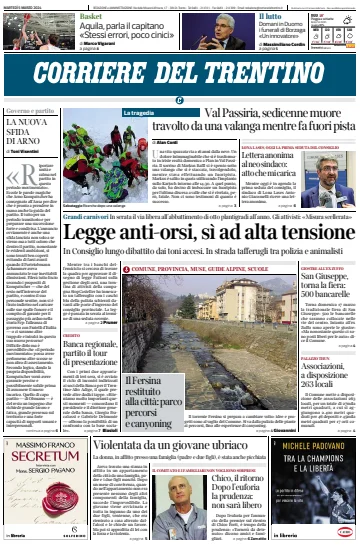 Corriere del Trentino - 5 Mar 2024