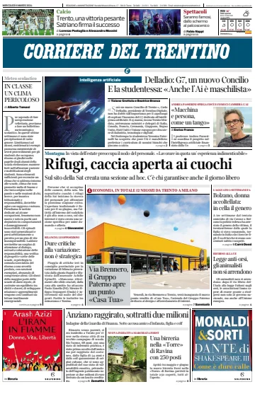 Corriere del Trentino - 6 Mar 2024
